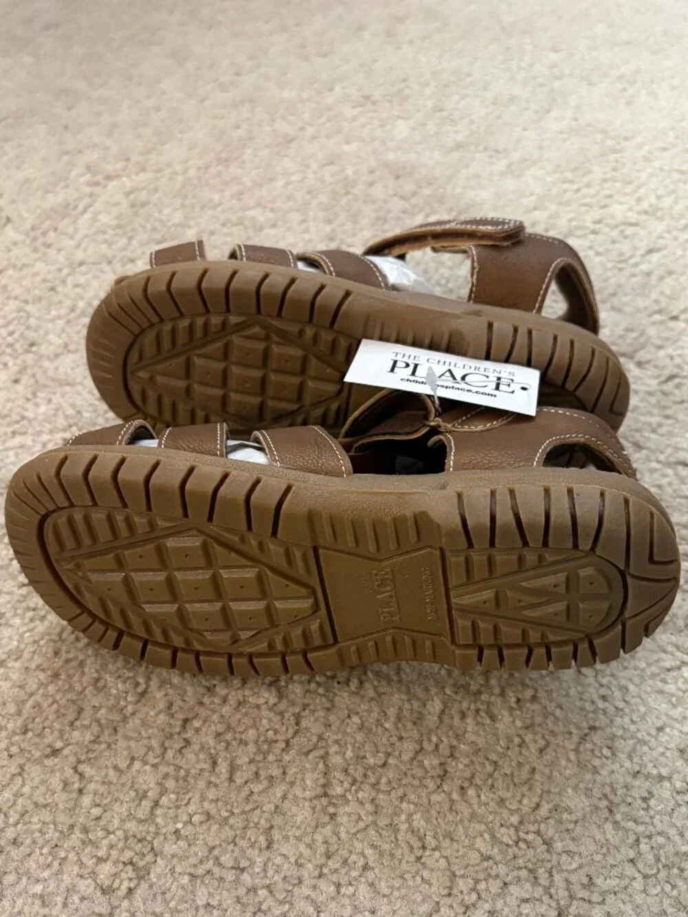 NEW with tags, Children's Place fisherman sandals, size 1